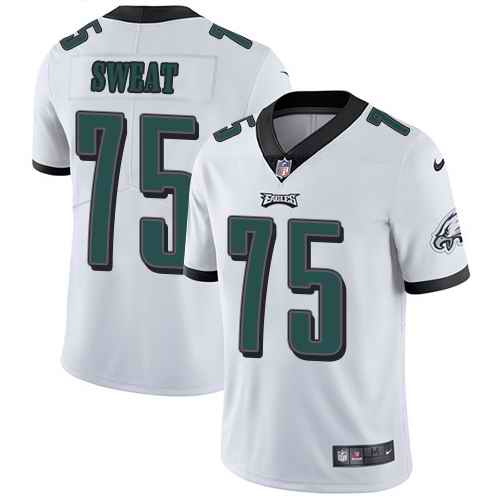 Nike Men & Women & Youth Eagles 75 Josh Sweat White NFL Vapor Untouchable Limited Jersey,We sell and wholesale Nike Men & Women & Youth Eagles 75 Josh Sweat White NFL Vapor Untouchable Limited Jersey on line form chian!